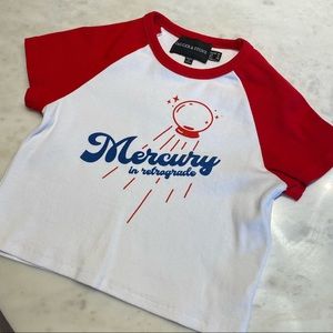 JAGGER & STONE THE MERCURY IN RETROGRADE MINI TEE